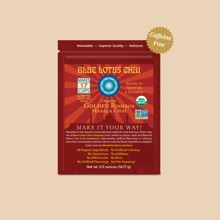 π Golden Rooibos Masala Chai Sample Pouch (20% off)