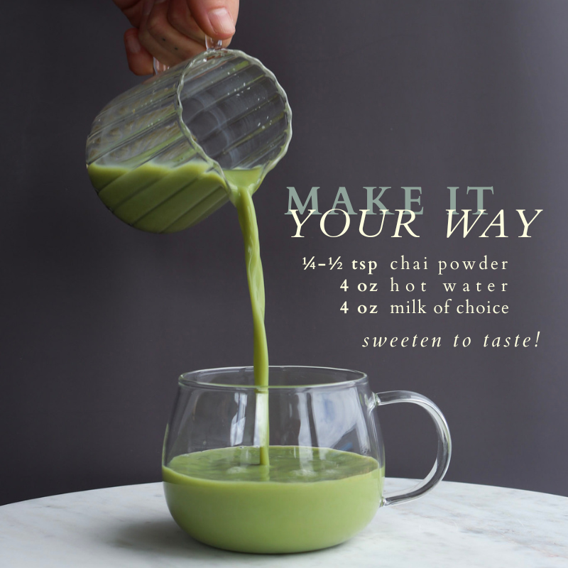 Organic Matcha Masala Chai