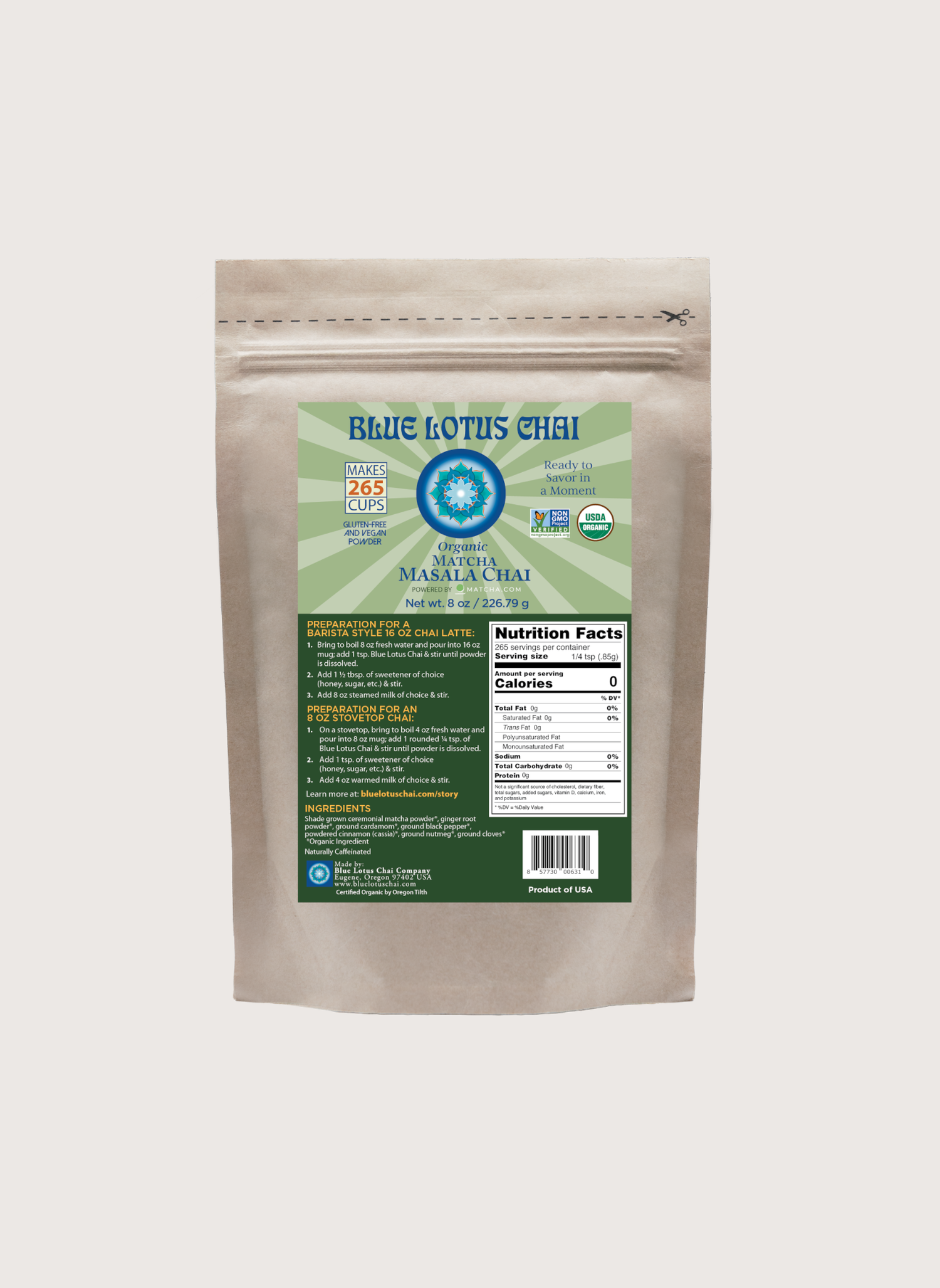 Chaï Matcha Masala Bio