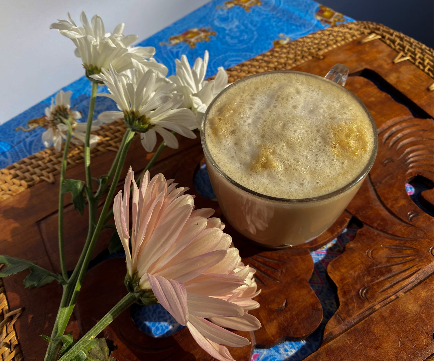 Keto-Friendly Chai Golden Milk Latte