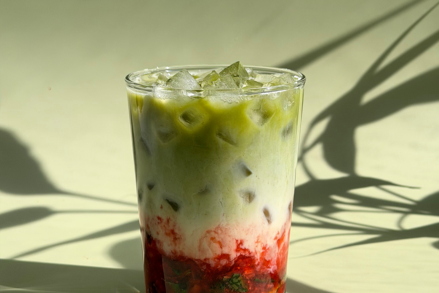 Iced Strawberry Basil Matcha Chai: A Refreshing Summer Matcha Recipe
