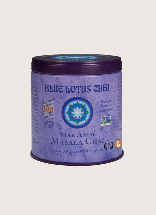 Star Anise Masala Chai Sip, Savor, Enjoy Blue Lotus Chai Blue